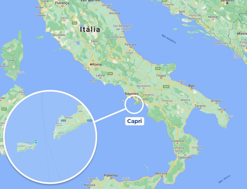 Descubra Capri um paraíso náutico no sul da Itália